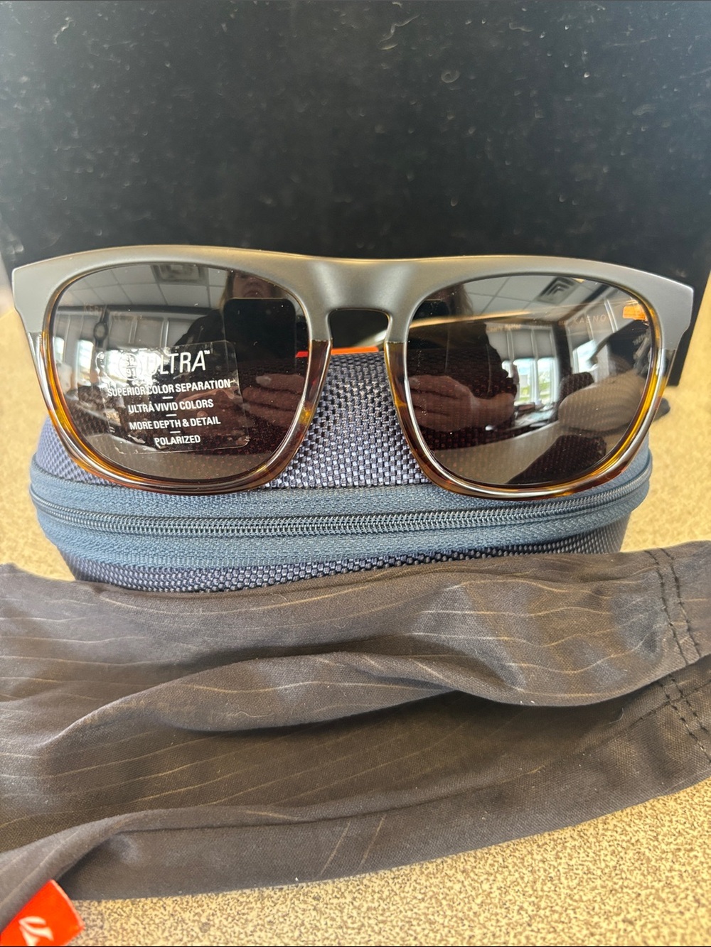 Kaenon Polarized Black/Brown Men’s Sunglasses - Ultra Vision